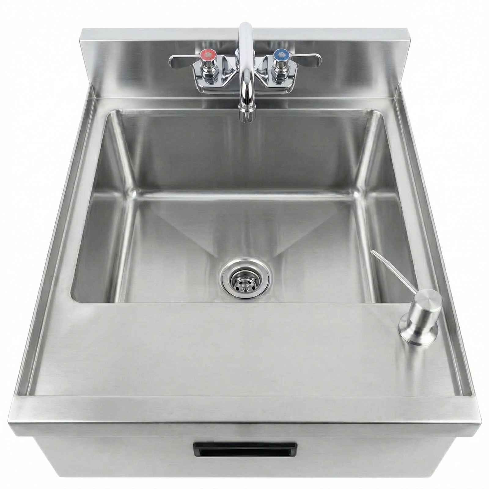 22 in. x 18 in. Underbar Hand Sink with Soap and Towel Dispenser