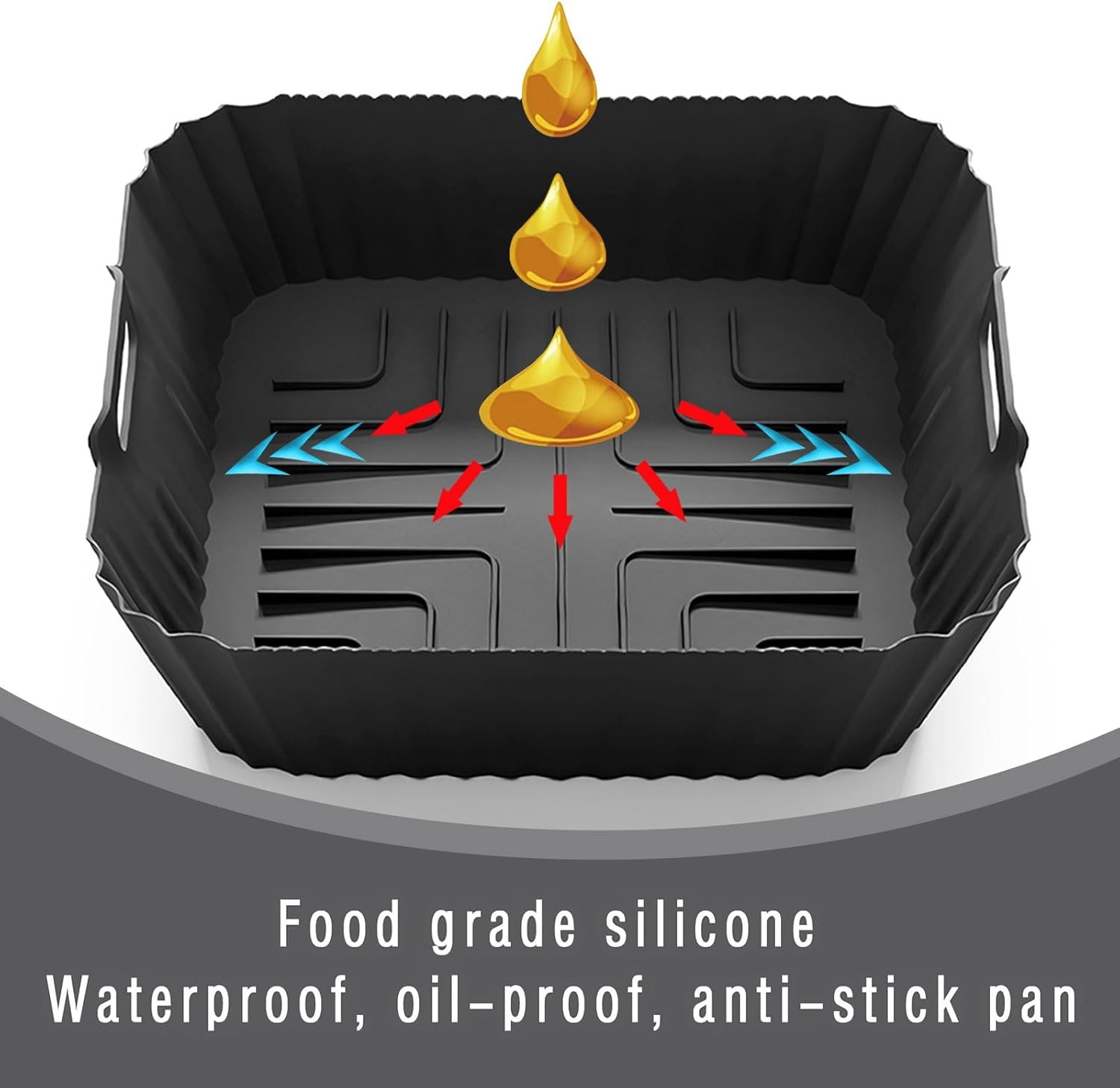 7pcs Accessories for Ninja Air Fryer Pro XL 6-in-1 – AF181 &AF141 6.5 QT Air Fry