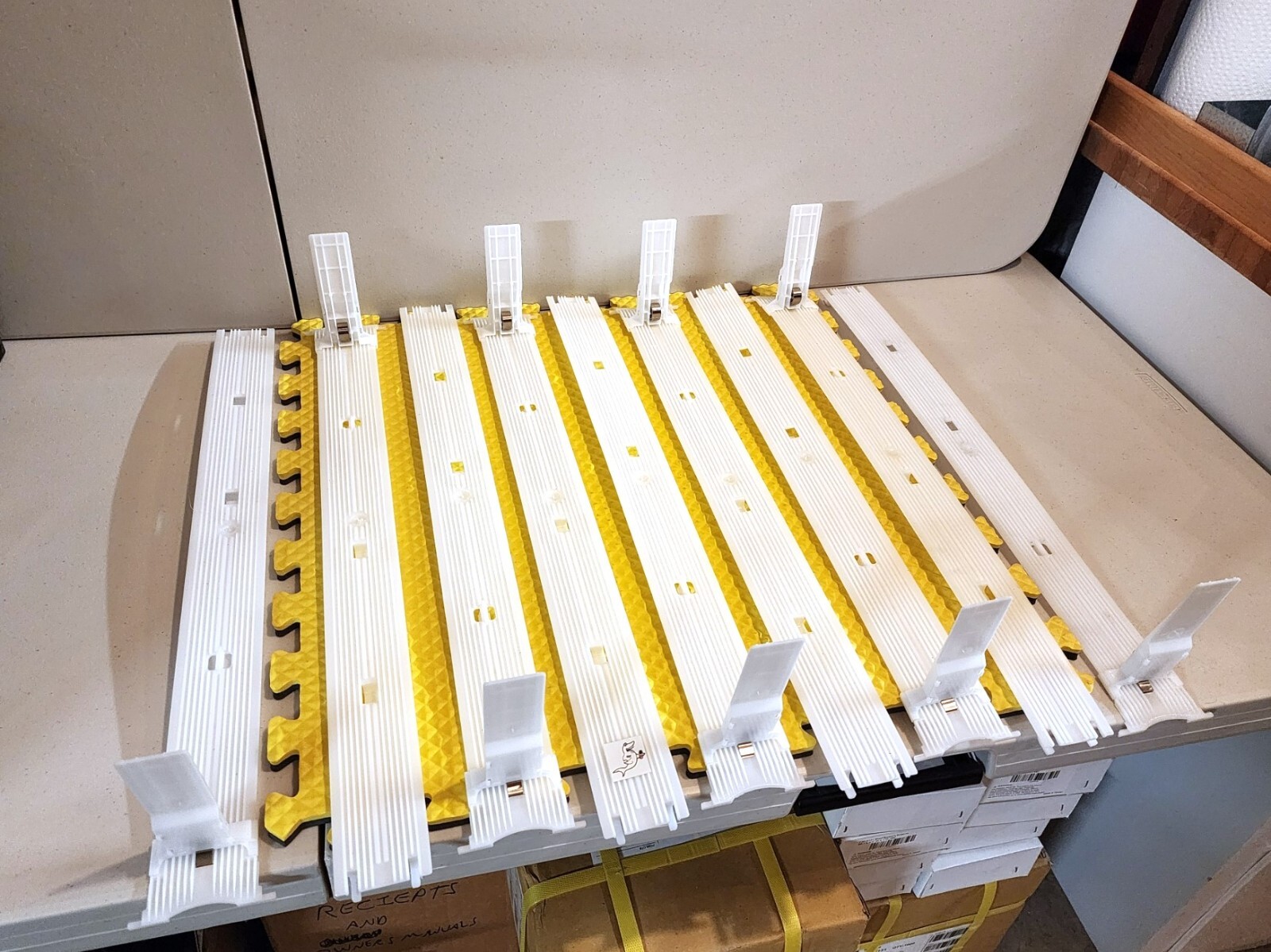 (9) DIXIE 5591, 3800, 5800 BEV MAX 4 MACHINE TALL PRODUCT PUSHER w /RIGID SLIDE