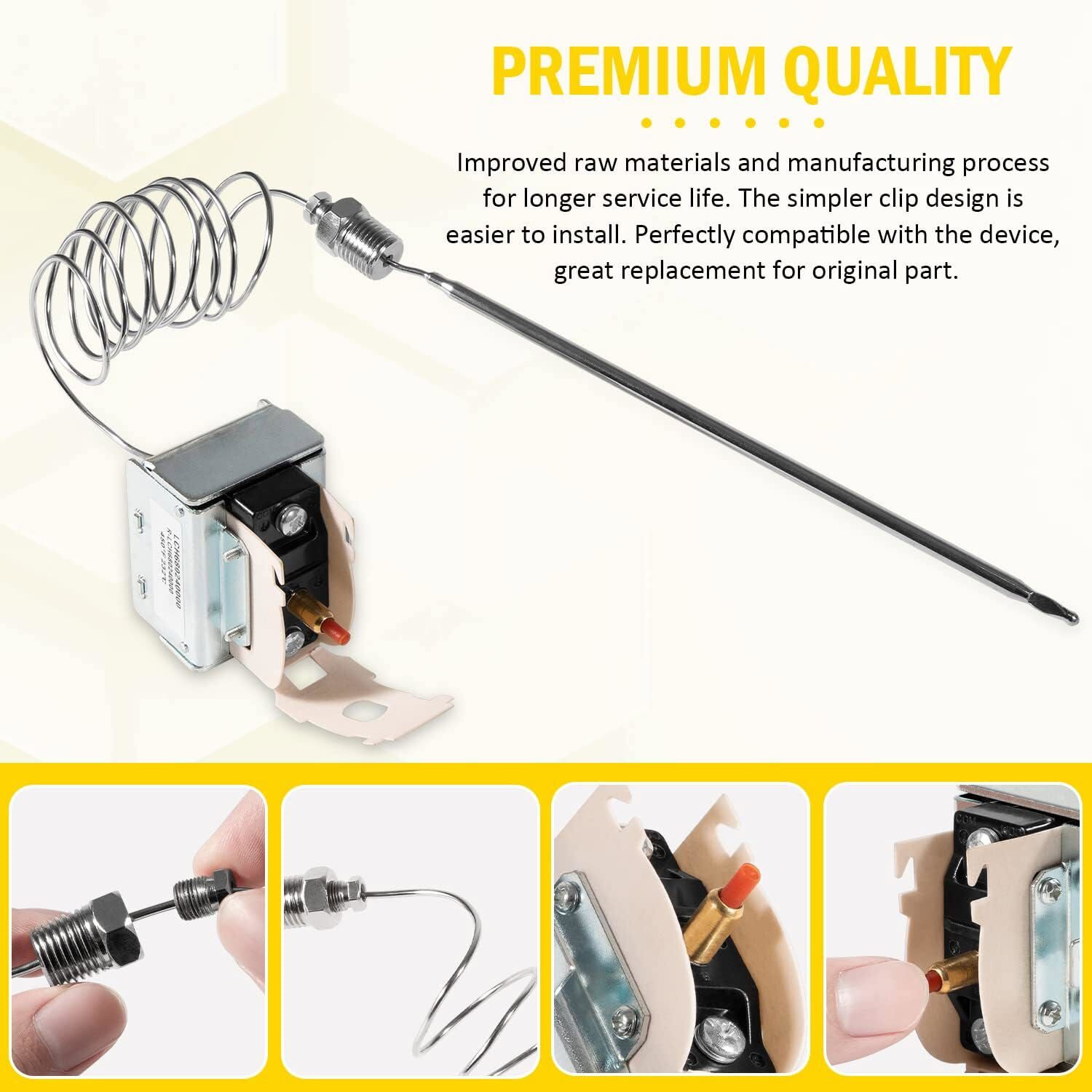 PP10084 High Limit Switch for Pitco Frying Equipment, for Electric Or Gas Fryers