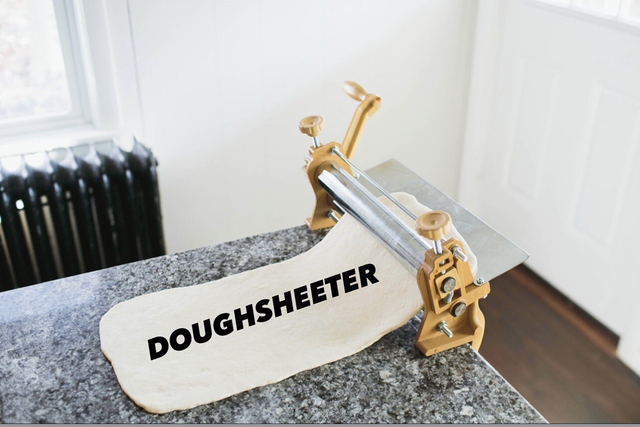 Dough Sheeter Roller 12″ Panadería, Pan, Pizza, Pasta, Pastelería, Fondant y más