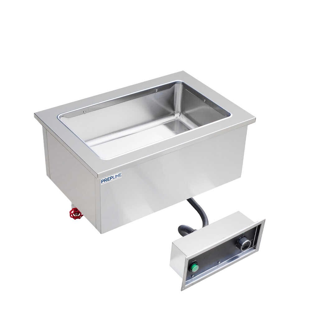 Stainless Steel One Pan Insulated Drop-In Hot Food Well – 120V