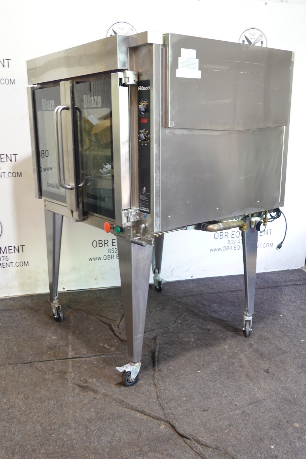 HARDT NATURAL GAS COMMERCIAL ROTISSERIE MODEL BLAZE (CAPACITY 40 CHICKENS)