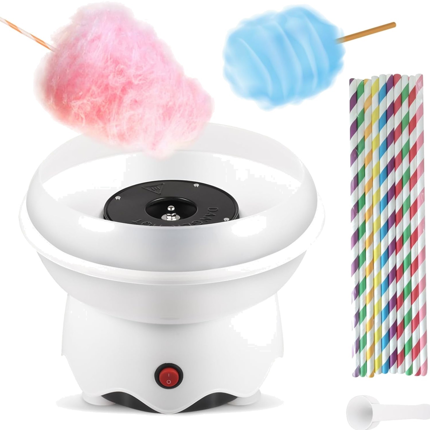 Mini Cotton Candy Maker Machine – Easy to Use & Clean, Quiet Floss Maker for …