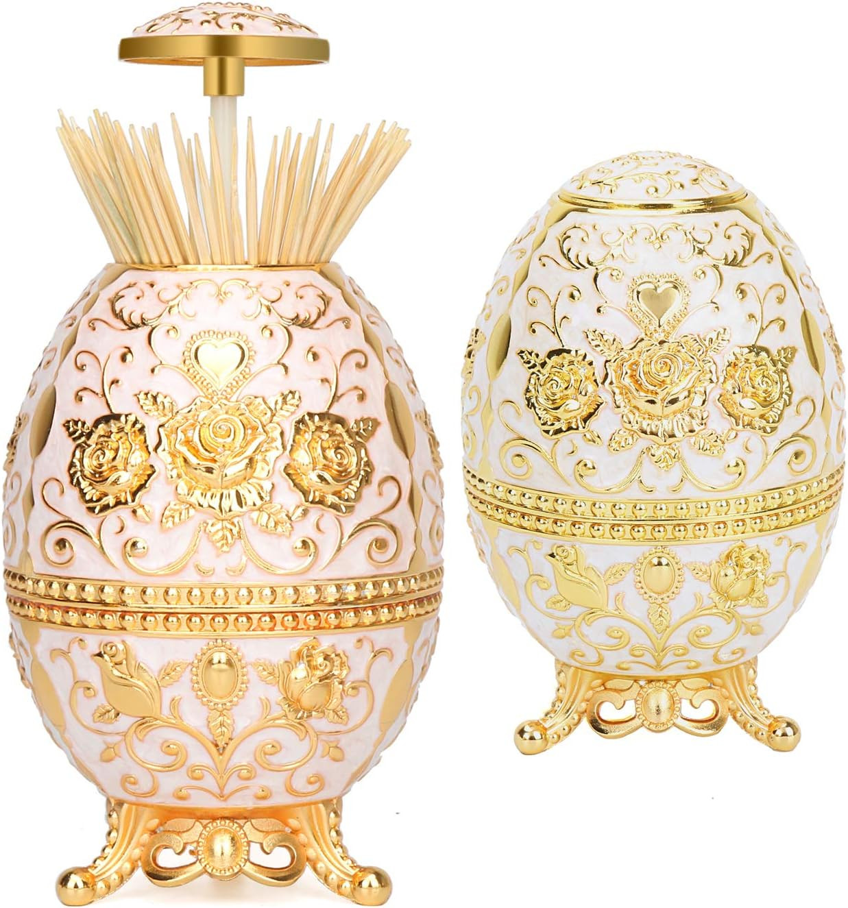 Gorgeous Automatic Toothpick Holder with Bottle Opener, Hand Press Retractable R