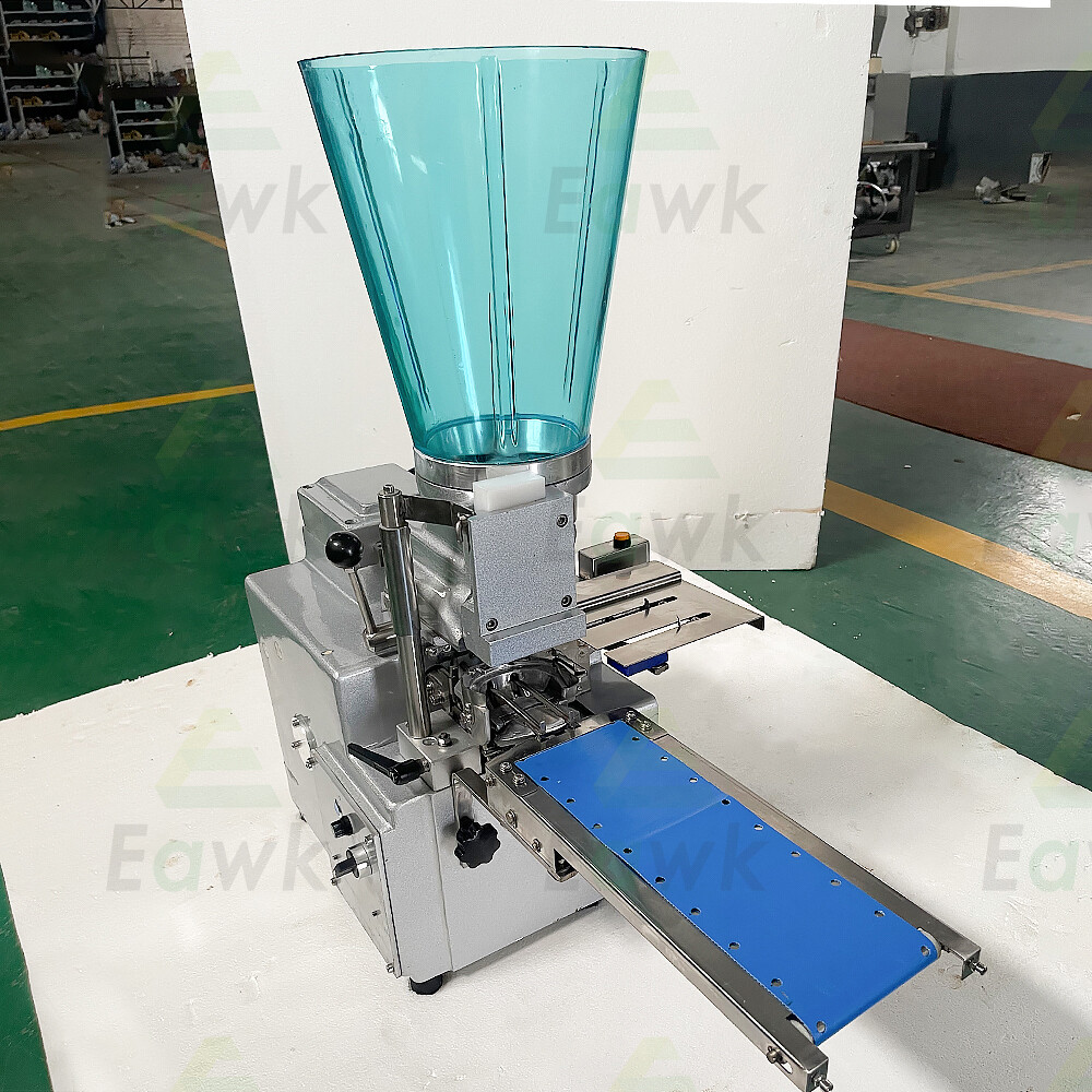 Semi Automatic Fried Dumpling Machine Gyoza Samosa Empanada Making Machine