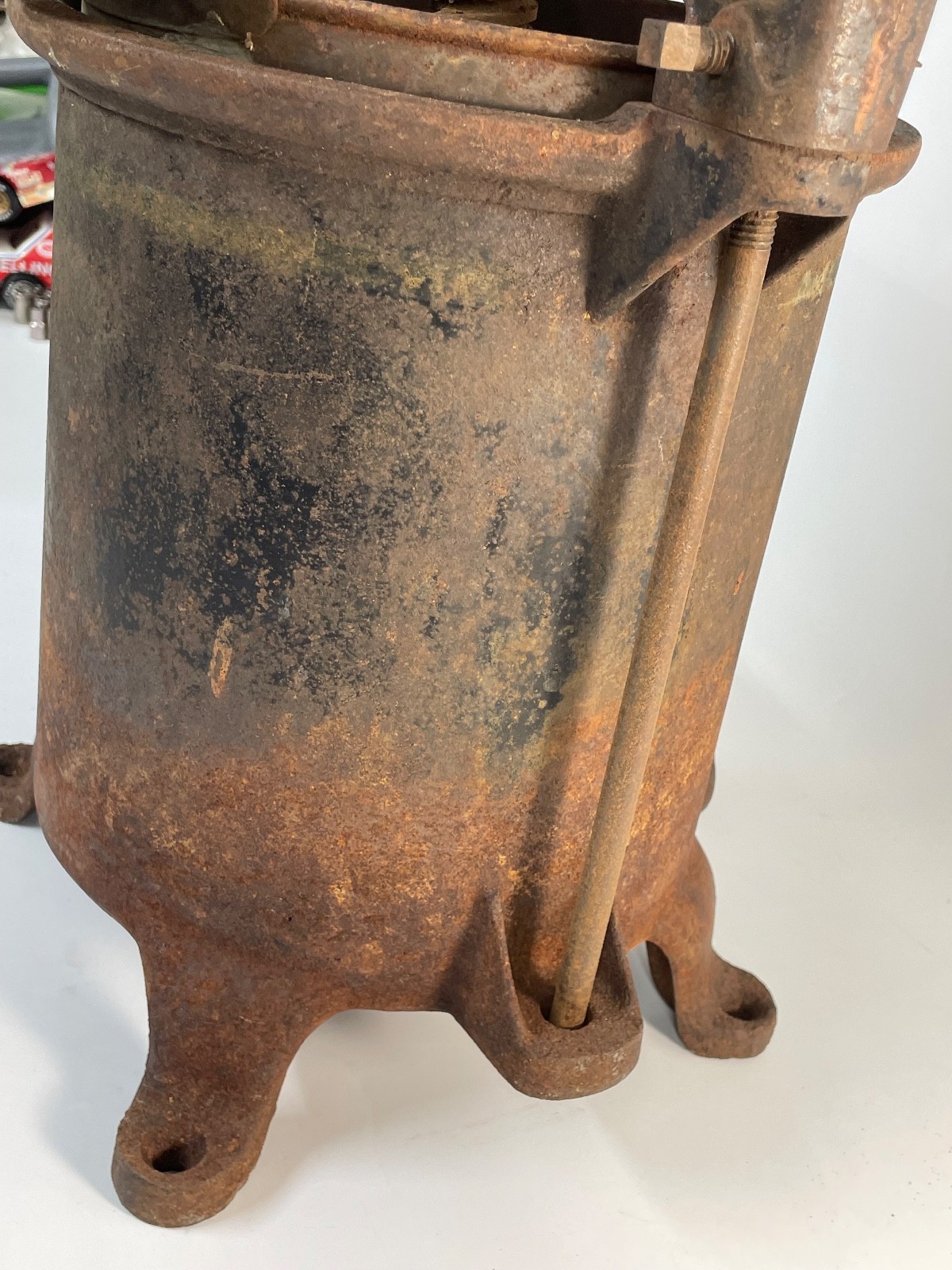 Antique Enterprise MFG Co Cast Iron Sausage Stuffer Lard & Fruit Press Original