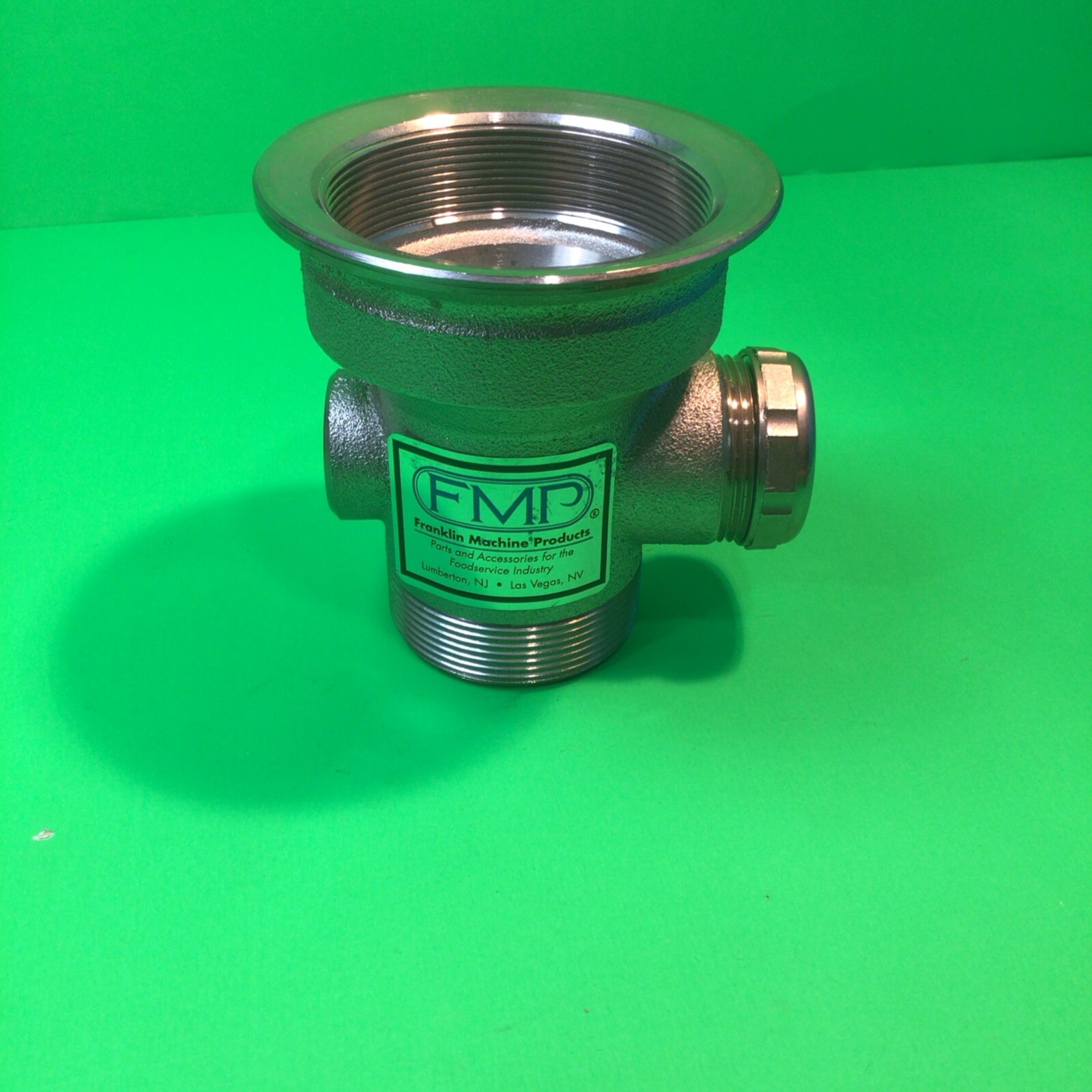 CHG D10-X008-U 2” x 3 1/2” Drain Body FMP Commercial Sink Drain Body