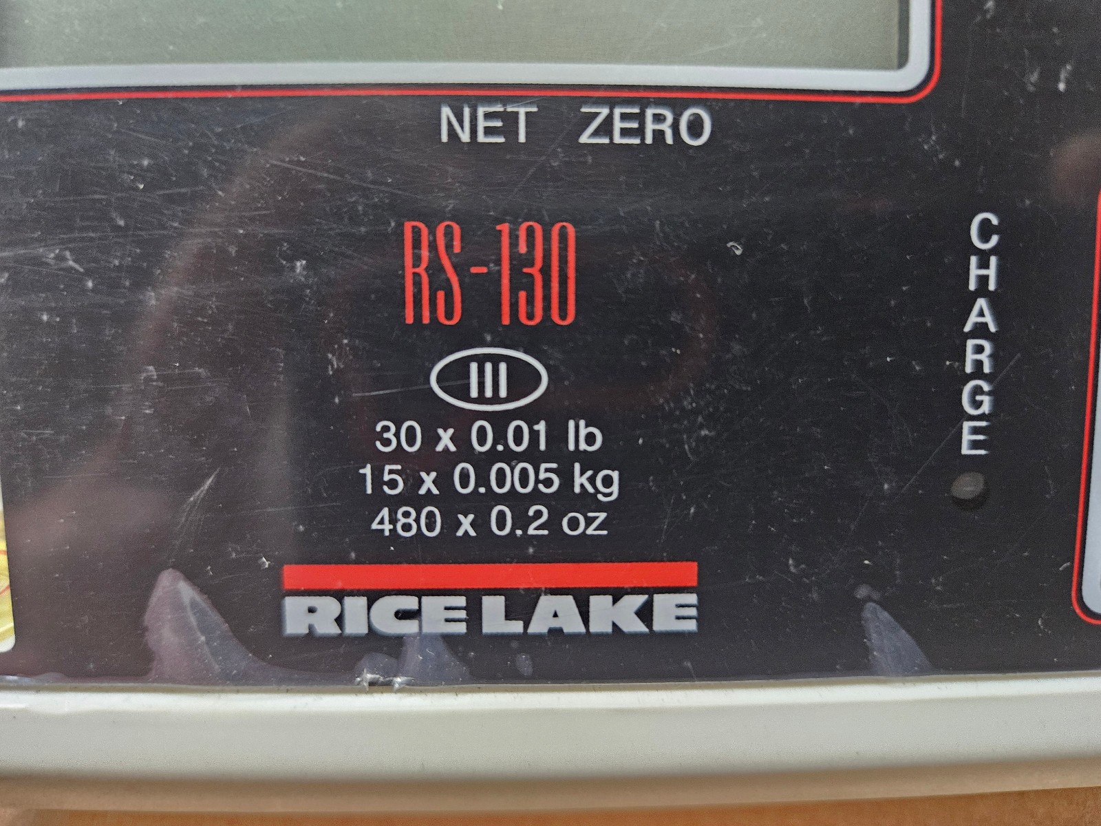 Rice Lake NTEP Retail Scale Legal-For-Trade Model RS-130 30 LB X .01 LB…