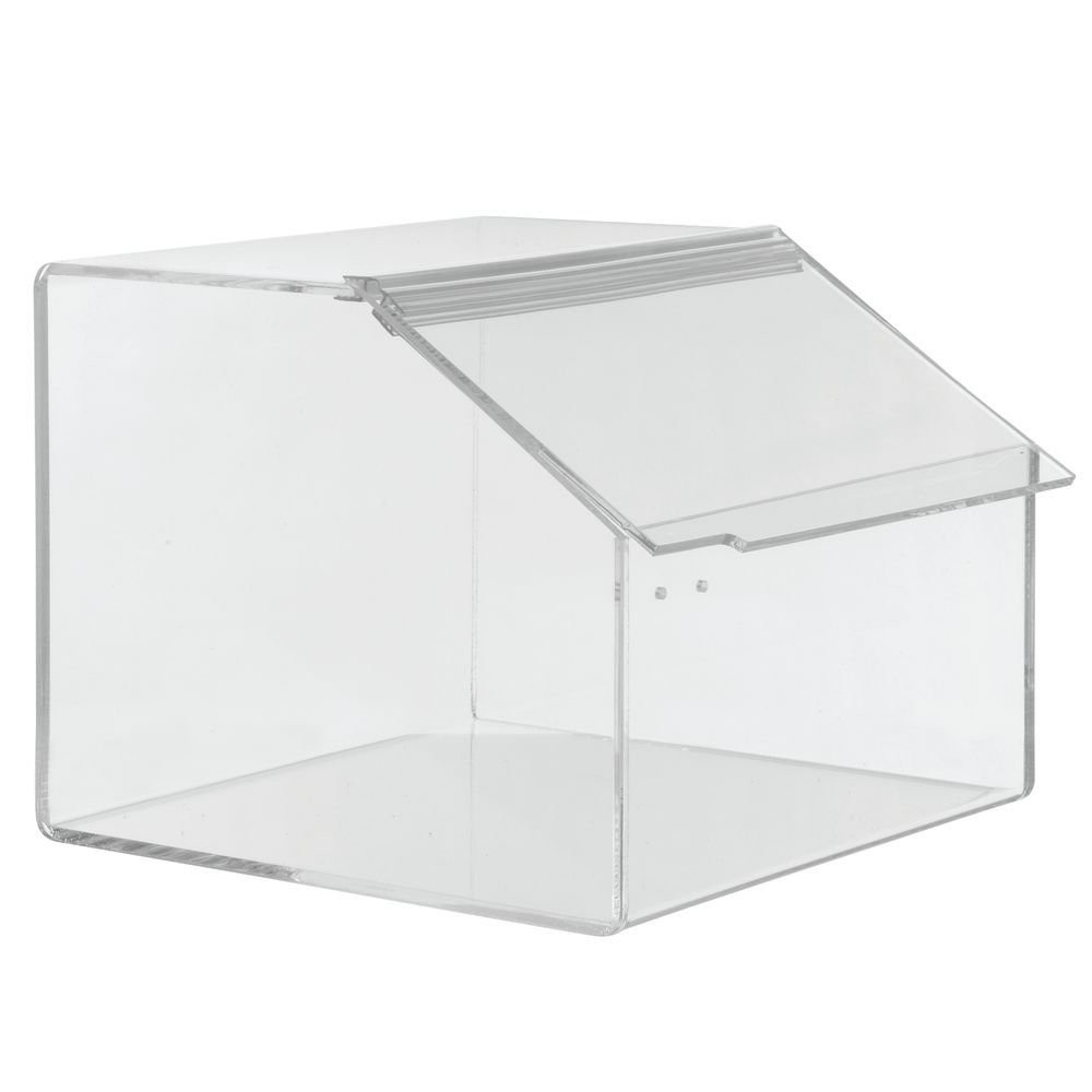 HUBERT® Clear Acrylic Bulk Food Storage Container – 16″L x 12″W x 10″H