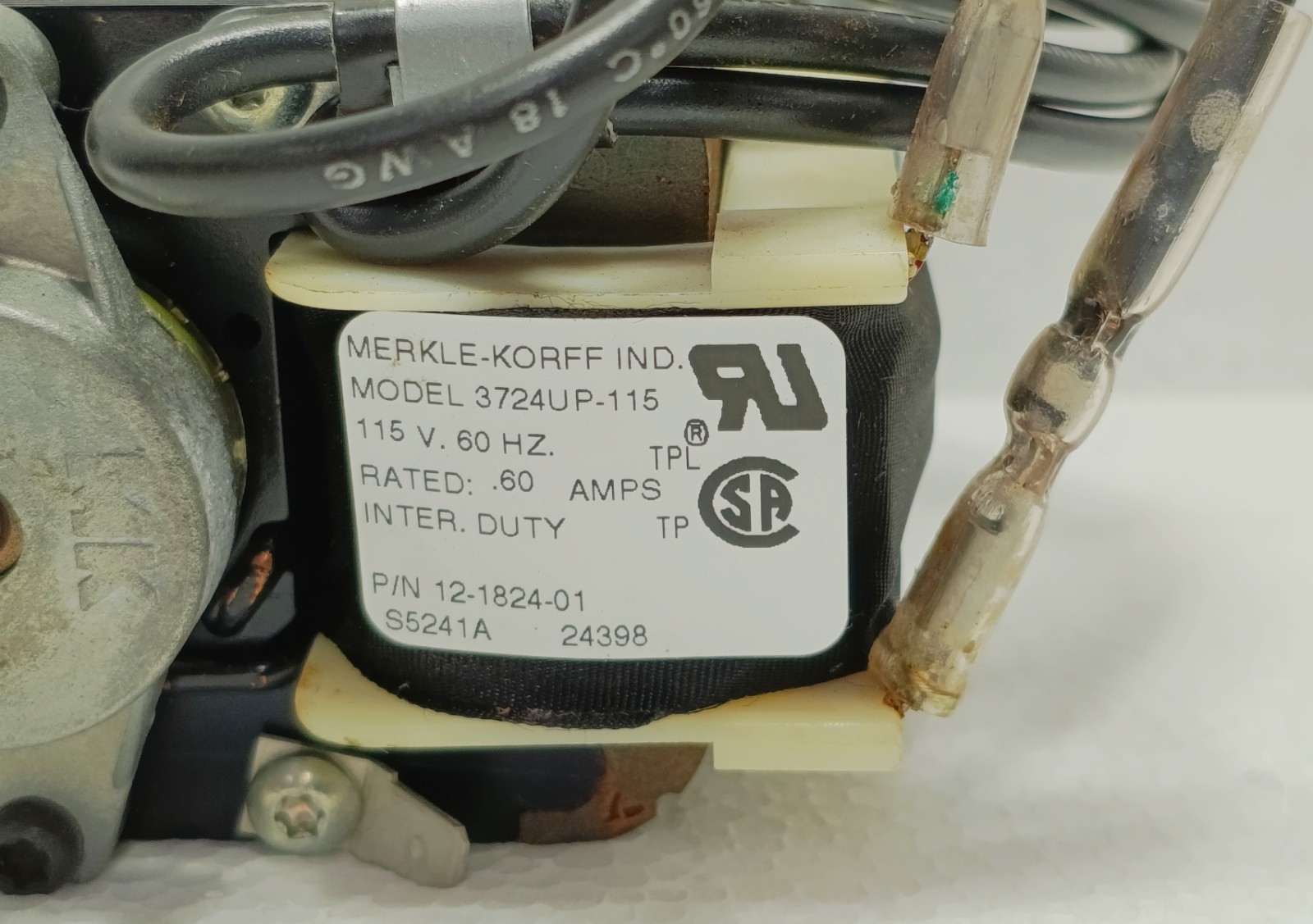 SCOTSMAN Ice Machine Motor A24656-000 MERKLE-KORFF 3724UP-115 115V 60HZ NEW