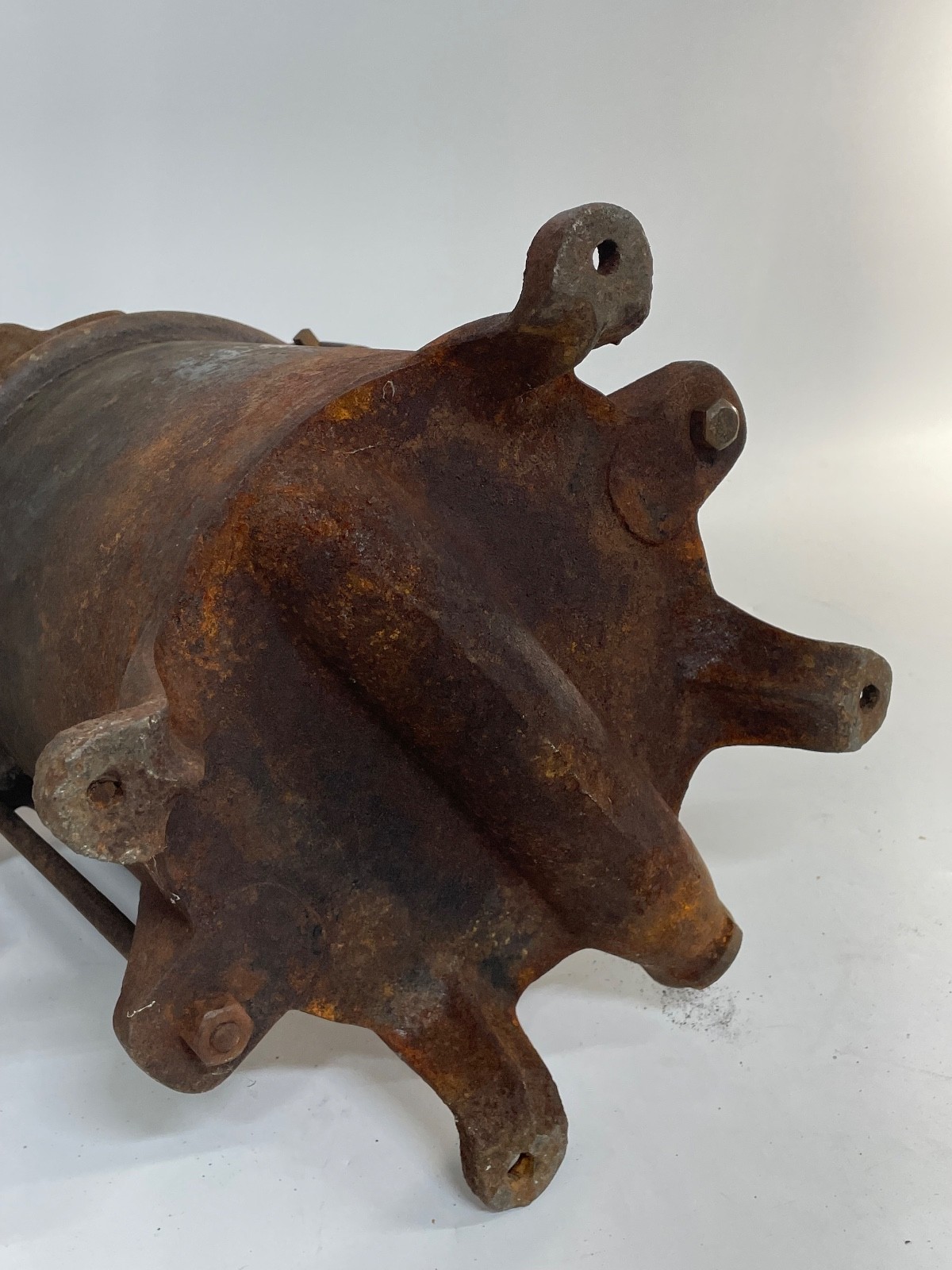 Antique Enterprise MFG Co Cast Iron Sausage Stuffer Lard & Fruit Press Original