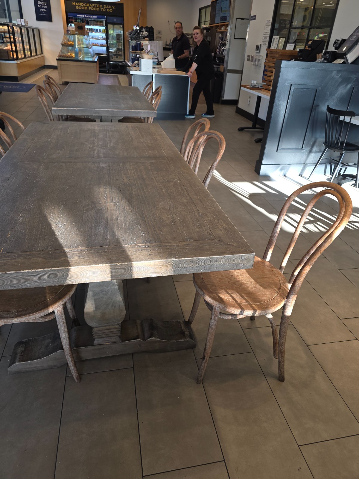 New modern used 1 year restaurant catering business 5 tables 24 chairs lot ergo