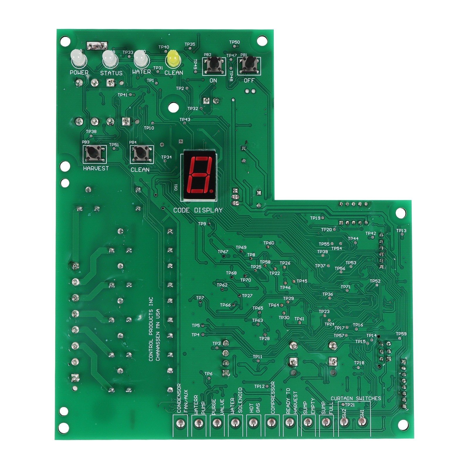 11-0621-21 Control Board Assembly Cuber For Scotsman-Ice 11-0621-21, 11-0550-28