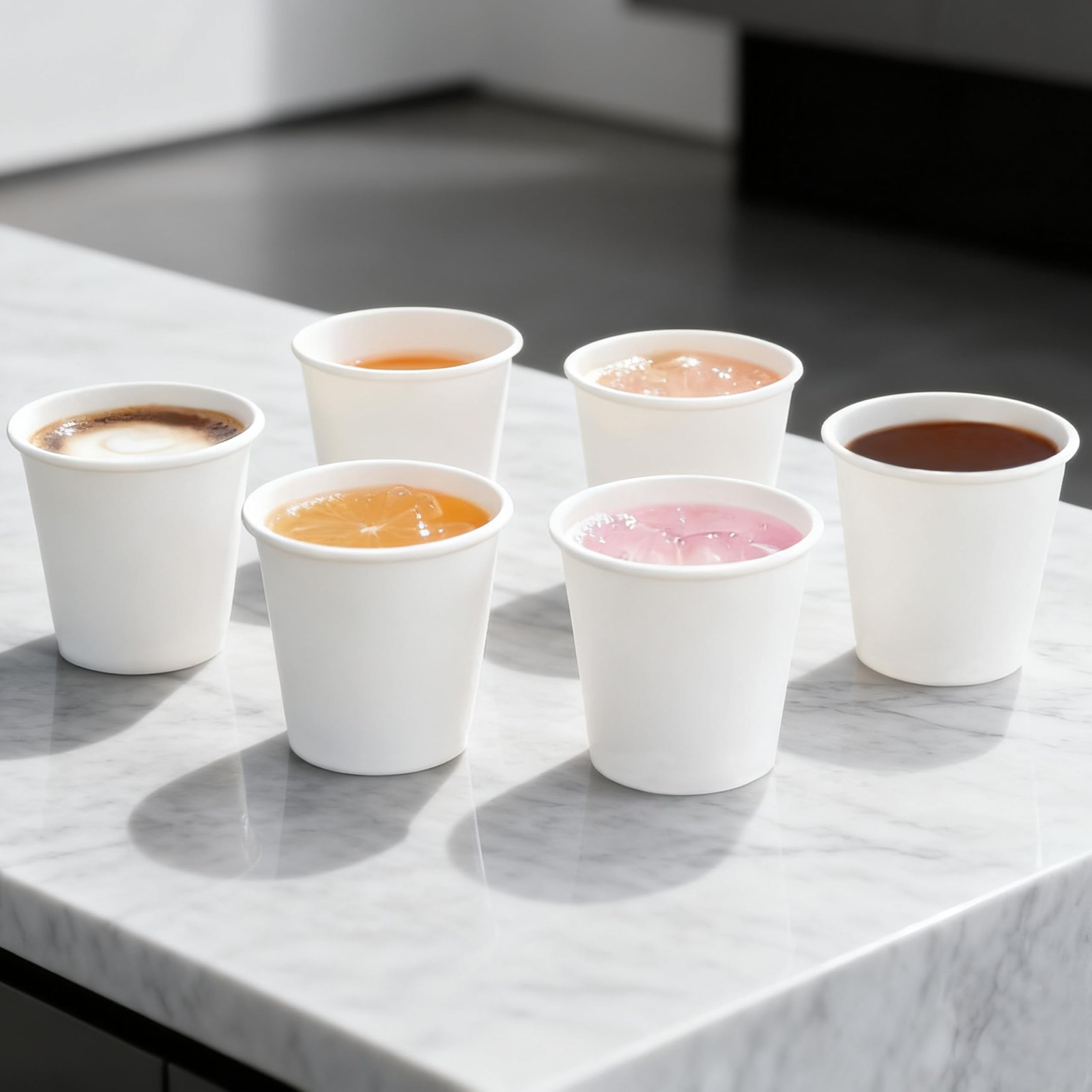 Espresso to Go Cups, 200 Count, Disposable Paper Cups, Travel Cups, 4oz Paper…