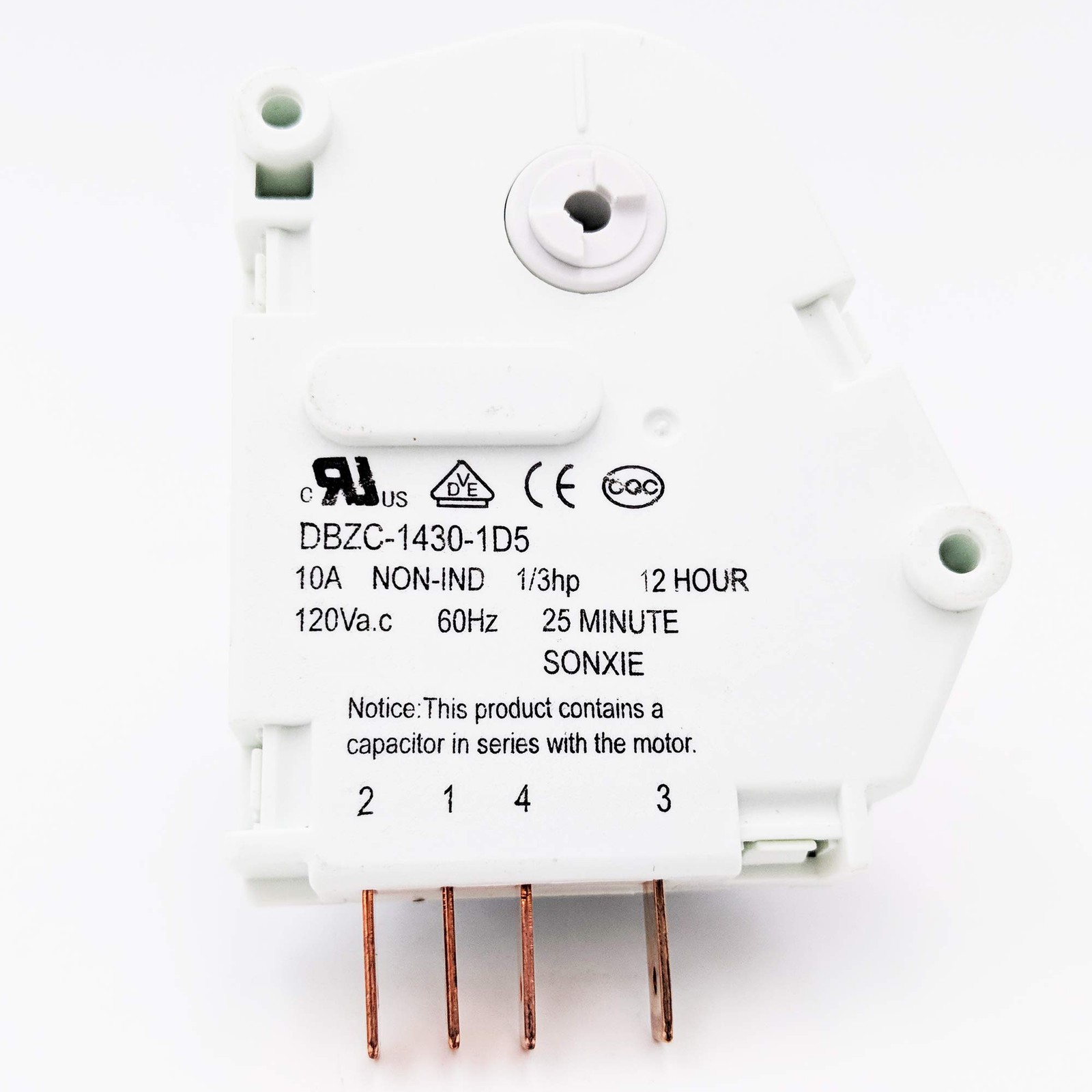 Supplying Demand 241705102 4378243 Refrigerator Defrost Timer White