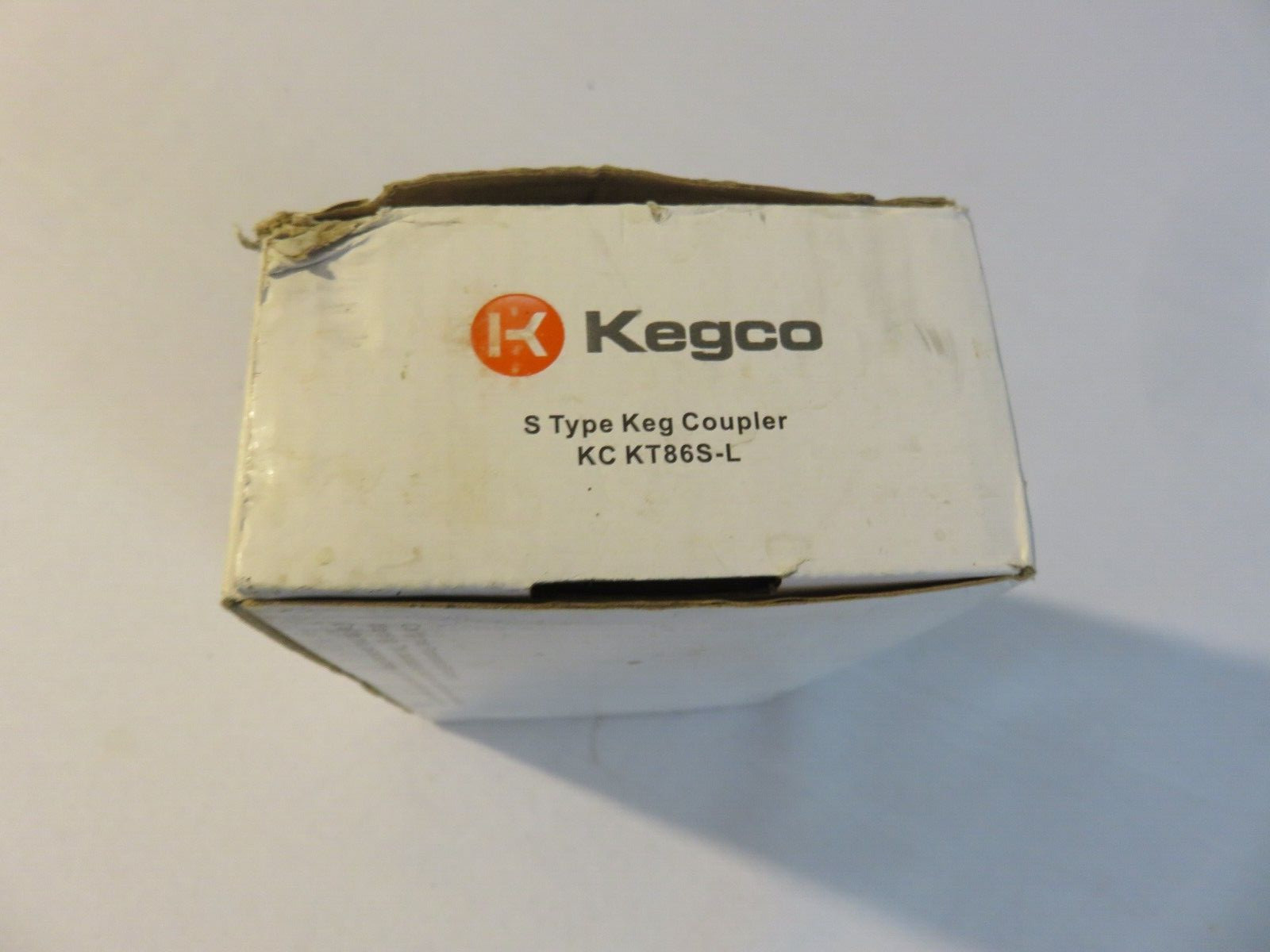 Kegco KC KT86S-L Keg Tap Coupler, Black, new in box