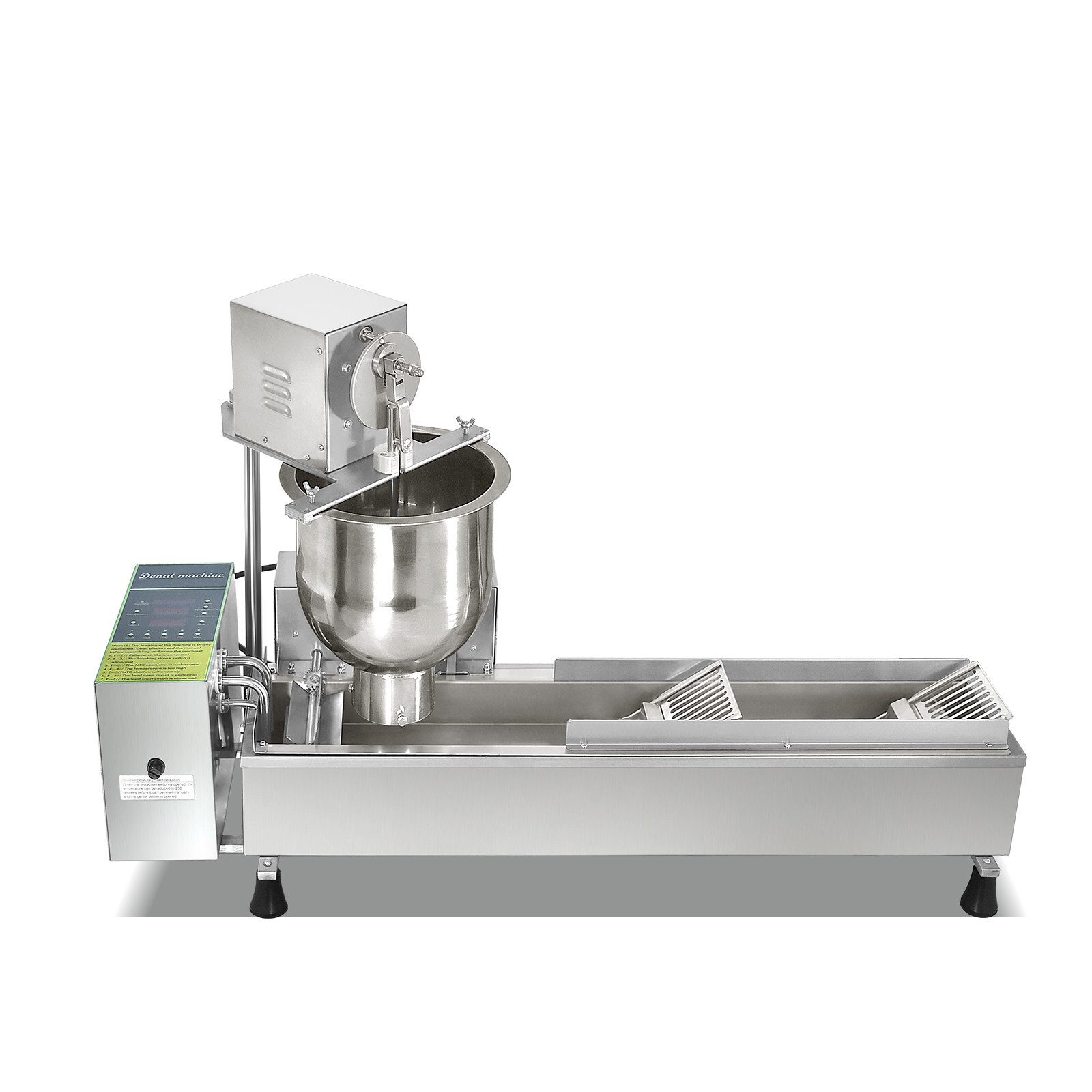 Kolice Commercial Single Row Automatic Doughnut Maker Donut Machine 450pcs/hour