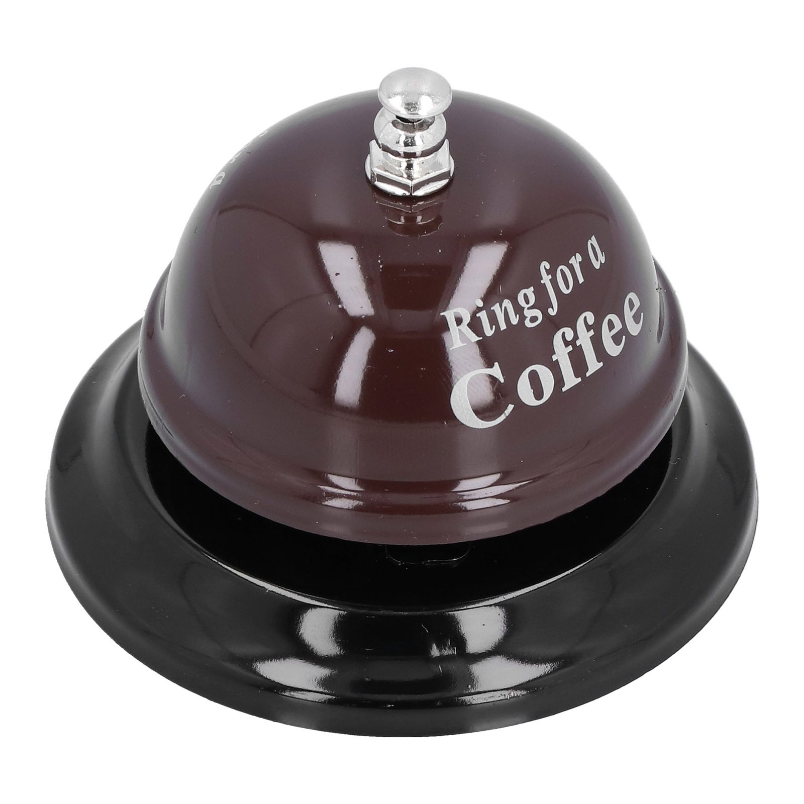 (Black)Restaurant Call Bell With Anti Slip Base Manual Meeting Bar Service Be US