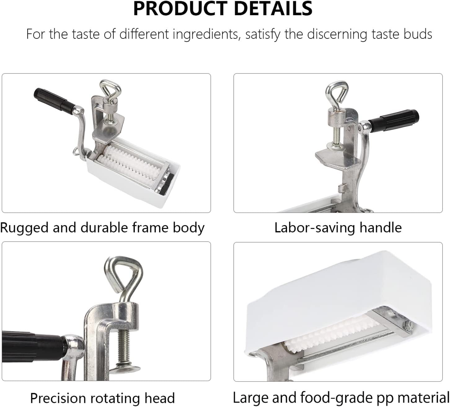Meat Tenderizer Hand Crank Flatten butchers Tool Cuber Steak Machine KitchenTool