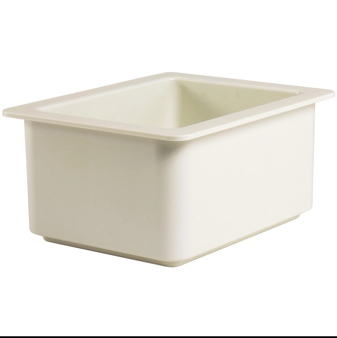 Cambro ColdFest 6″ 1/2 Size Cold Food Pan-white
