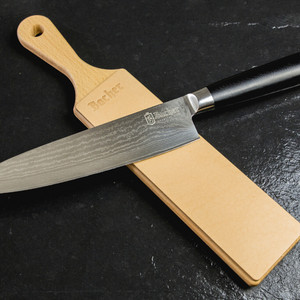 Premium Leather Strop for Knife Sharpening with Polishing Compound – Double