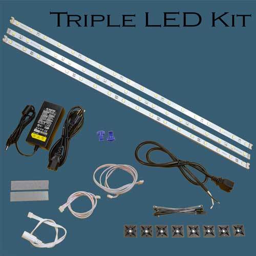 LED Vending Machine Lighting Kit – 3 Super Bright Strips