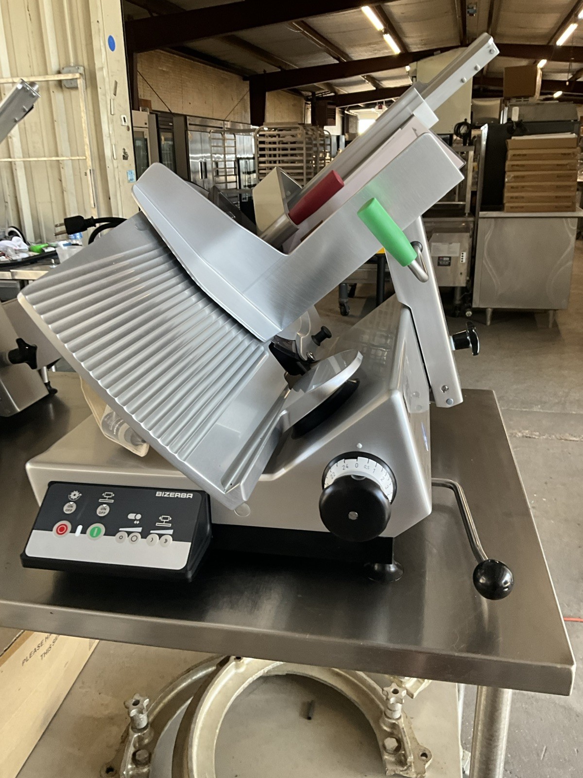 2026 Bizerba GSP HD 33Ee25HIIIu Automatic Meat Deli Cheese Grocery sharpener