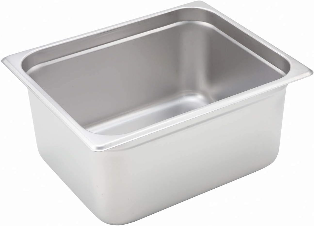 Half Size 6″ Deep Metal Food Pan/Steam Table Pan, Anti-Jam, 22 Gauge