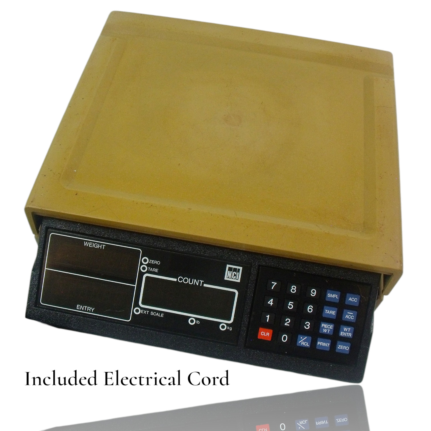 NCI #8200 National Controls Inc. (Digital Deli Weight Scale) 25 LBS – Tested