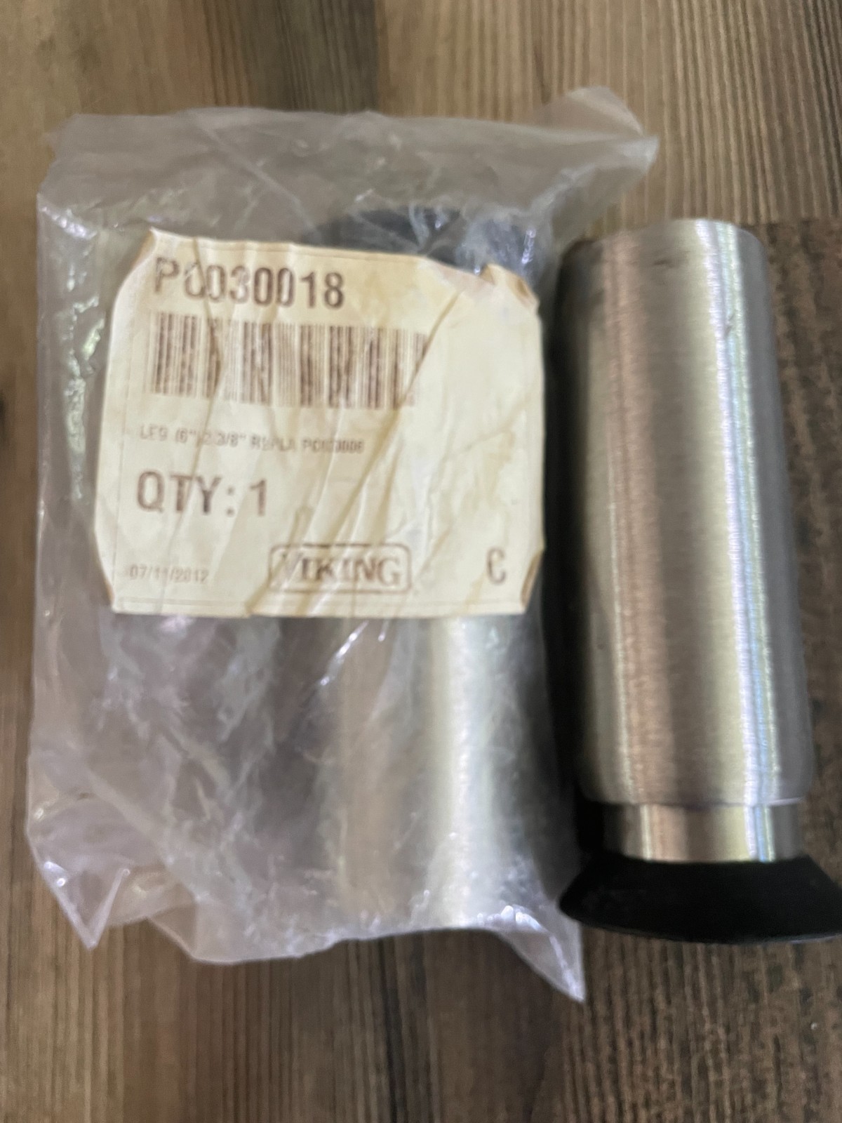 Viking Range Replacement Leg PC030018 Leg 6″ Sub From PC030006