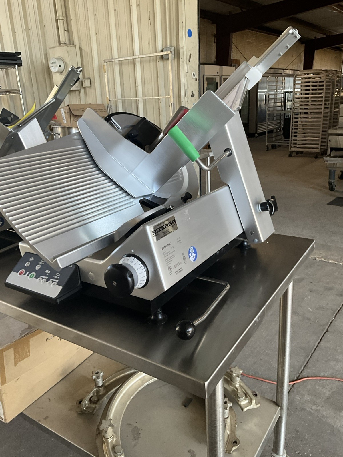 2026 Bizerba GSP HD 33Ee25HIIIu Automatic Meat Deli Cheese Grocery sharpener