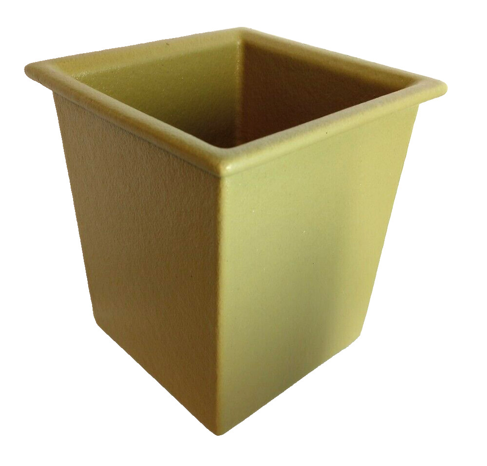 New Commercial Bugambilia Square Salad Bar Bowl, 2.1 Qt Willow Resin Aluminum