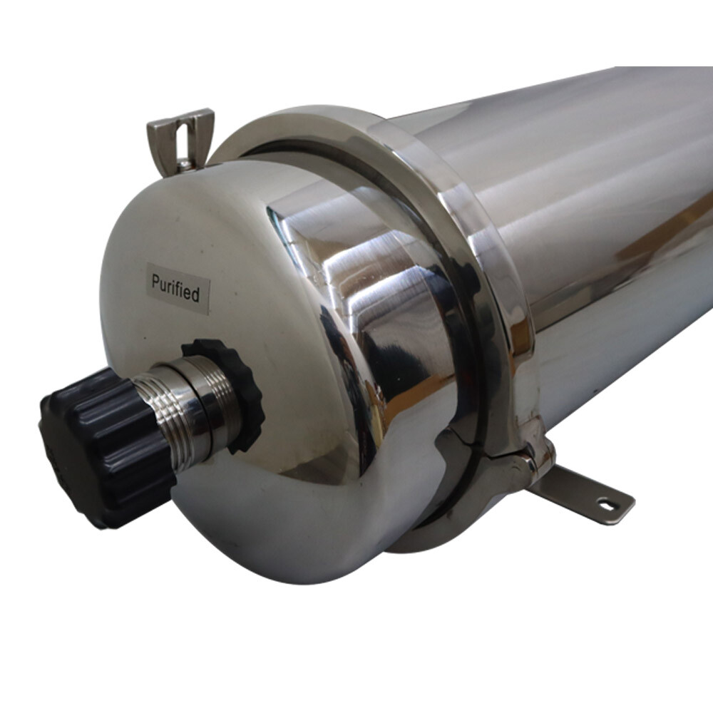 6000L Water Filter PVDF Ultrafiltration Membrane Stainless steel Housing 1″ NPT