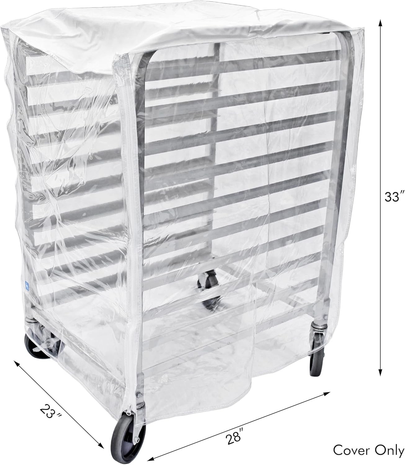 Costway 10 Sheet Aluminum Bakery Rack Rolling Commercial Cookie Bun Pan Kitchen