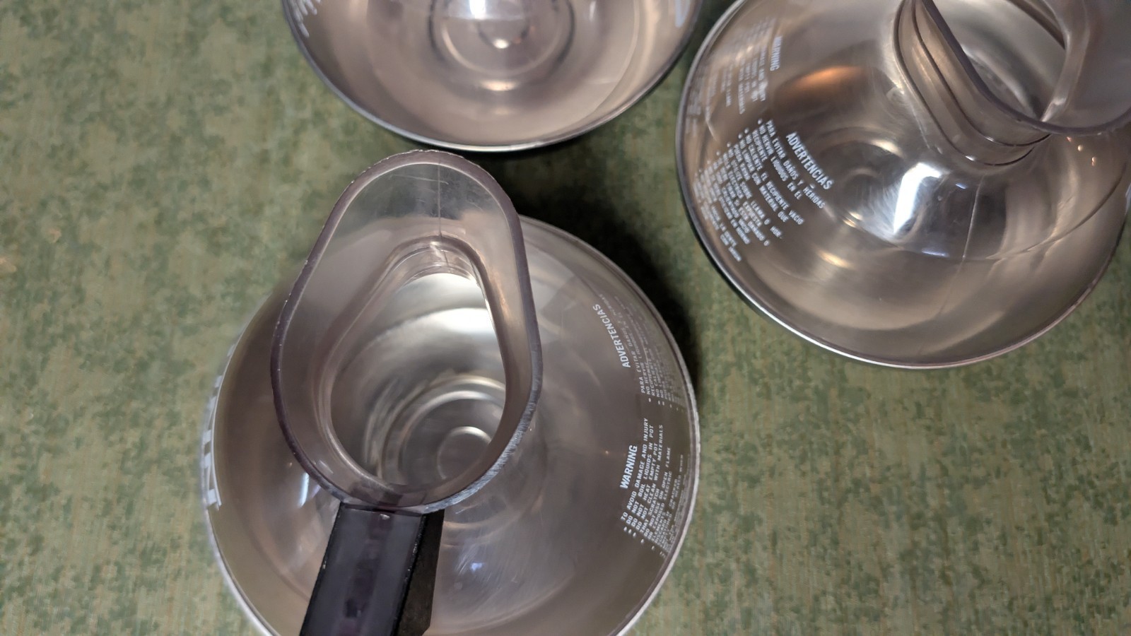 Bunn Coffee Pot RD1990 Bunn-O-Matic Corp Regular Decaf (Made in USA) Set of 3