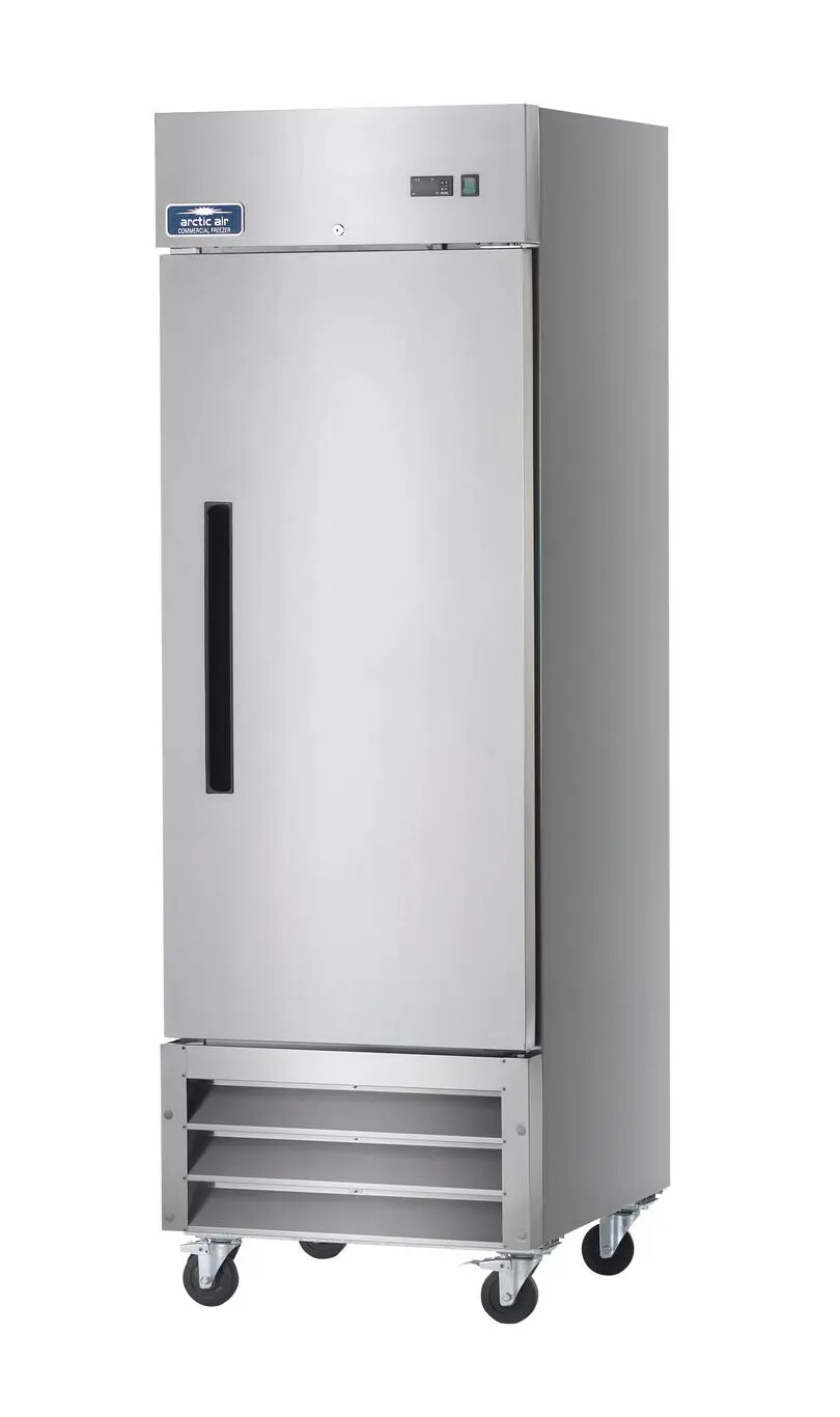 Arctic Air AR23 23 Cu.ft Reach-In Refrigerator Cooler 1 Solid Door S/s Ext