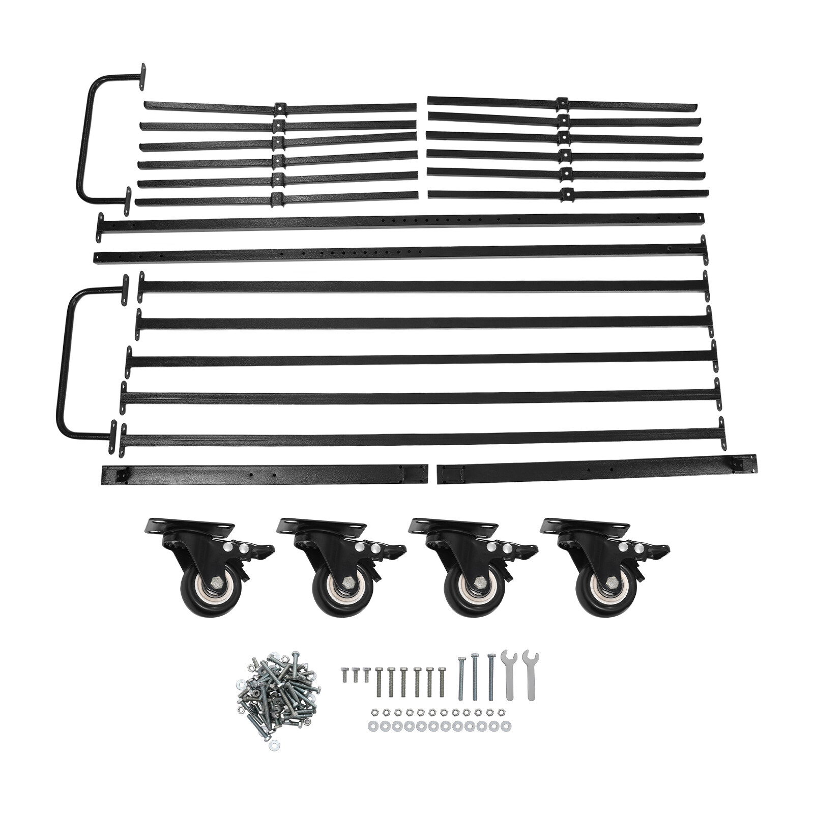 84 Chairs Folding Chair Cart Heavy Duty Mobile Stackable Chair Table Dolly