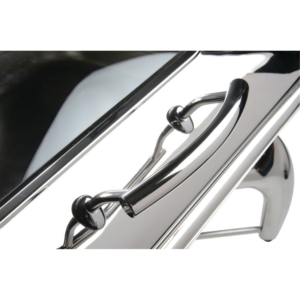 HUBERT® Induction Chafer Half Size 4 1/4 Qt Contemporary Stainless Steel – 18″L