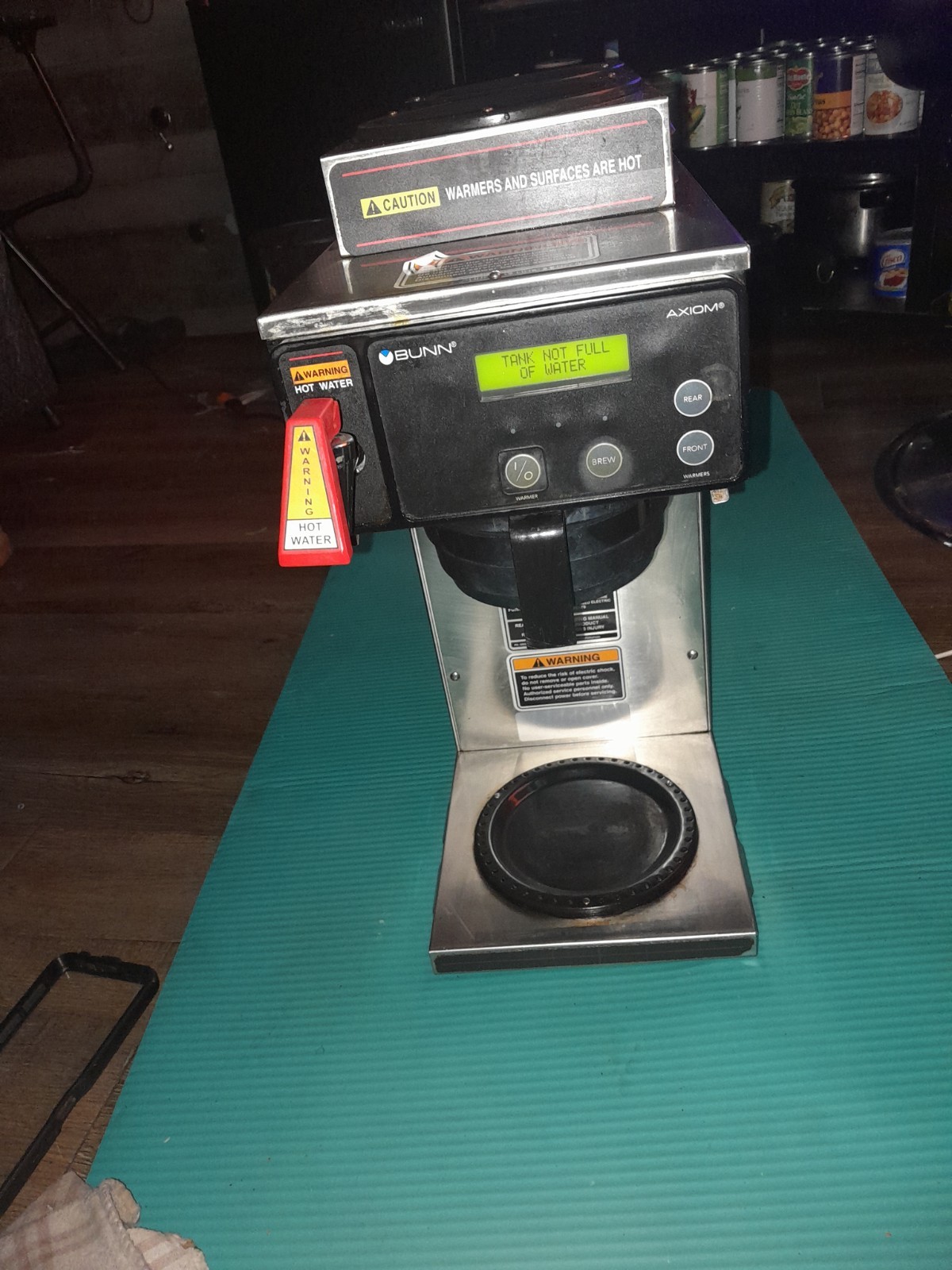Bunn Axiom-DV-3, 1L/2U PF 38700.0008 Commercial Coffee Maker 3 Burners Tested