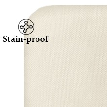 Cream Beige Chair Back Covers for Dining Room, Farmhouse Solid Cream Color Linen