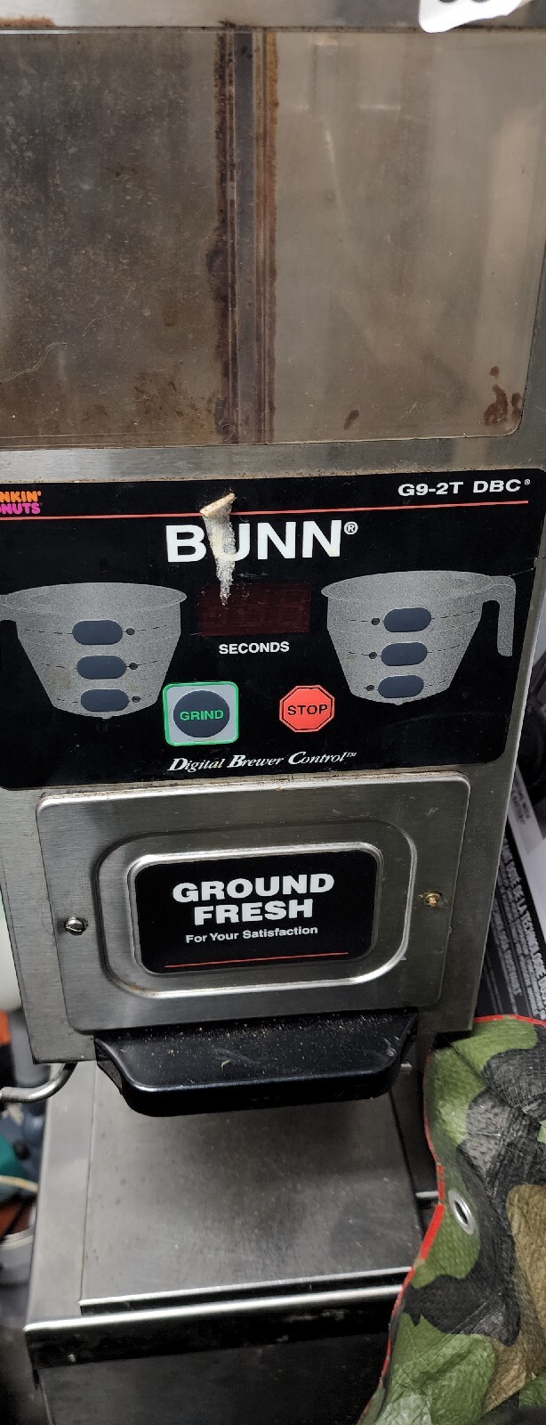 BUNN G9-2-HD Coffee Grinder – Silver