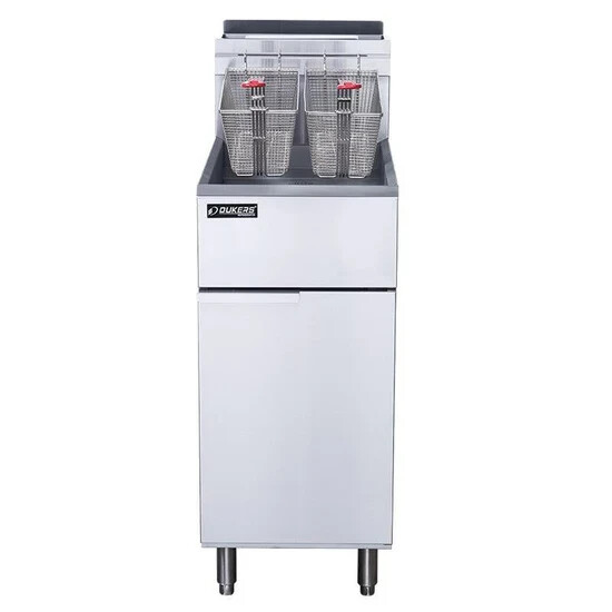 Liquid Propane Gas Fryer with 3 Tube Burners – 40 lbs Capacity