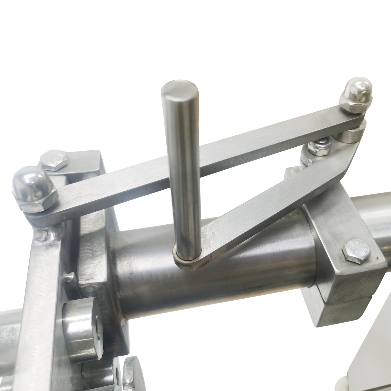 110V Pneumatic Quantitative Sausage Filling Twisting Machine 50L Sausage Stuffer