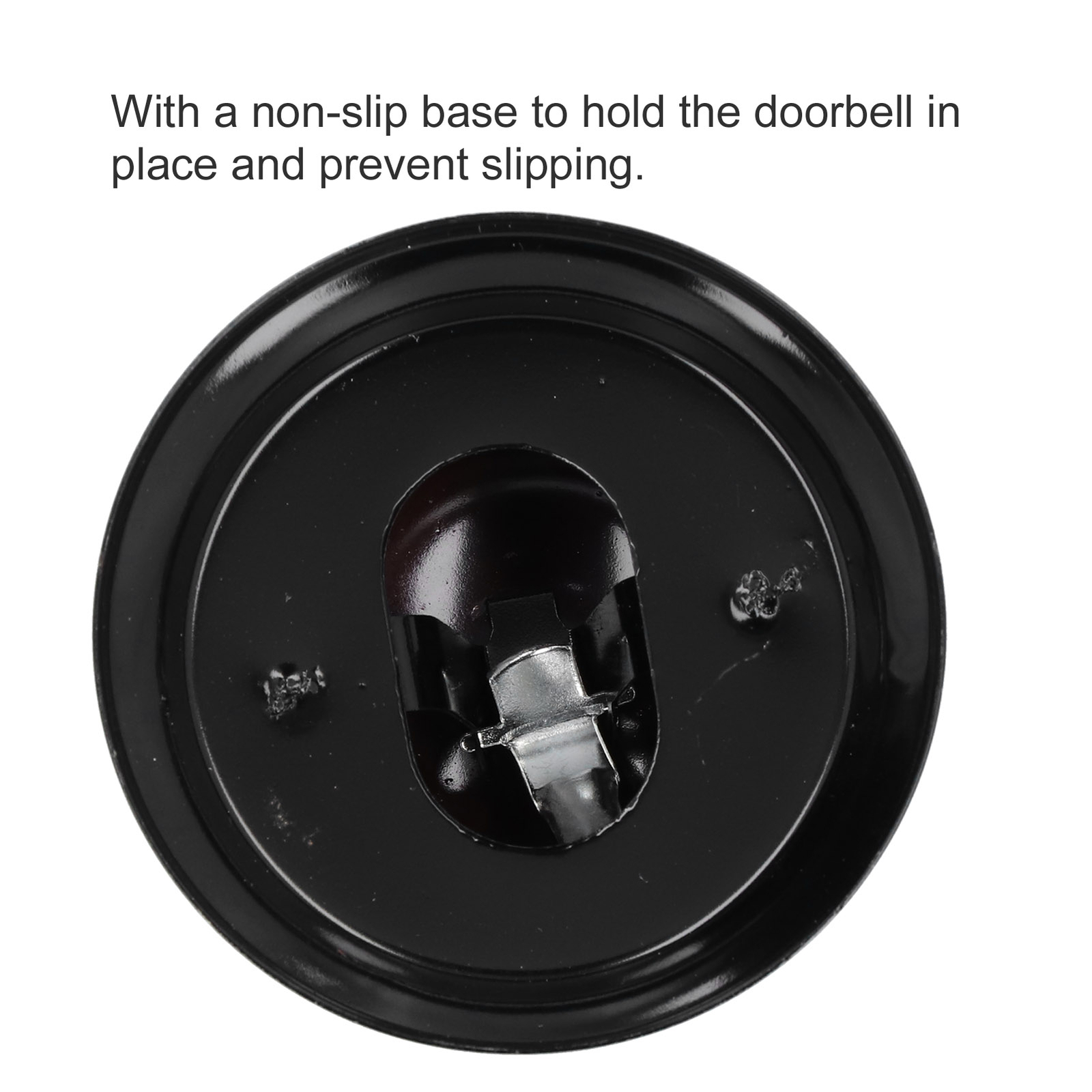(Black)Restaurant Call Bell With Anti Slip Base Manual Meeting Bar Service Be US