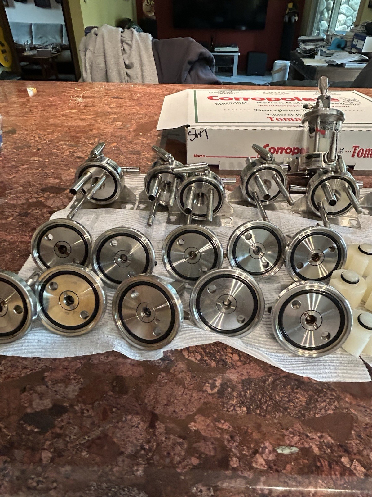 MICRO MATIC BEER FOBS LOT OF 12
