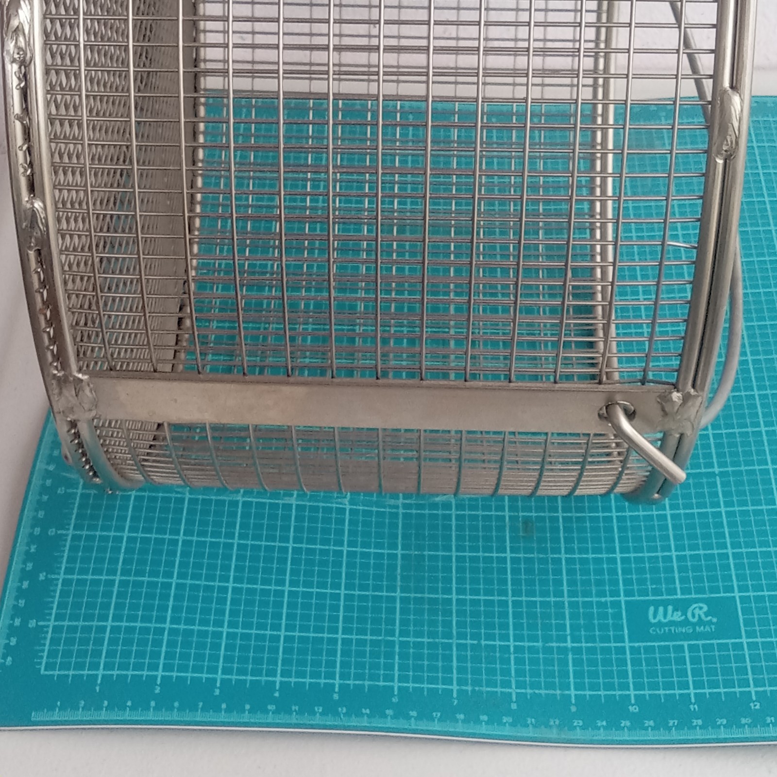 Big Fryer Round Basket – Size 15x15x9 Inches «Weighs 7 Pounds»