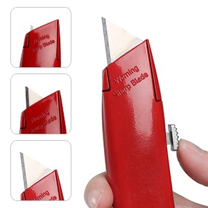 2Pack Utility Knife Box Cutter Retractable Blade Heavy Duty, Box Cutters for