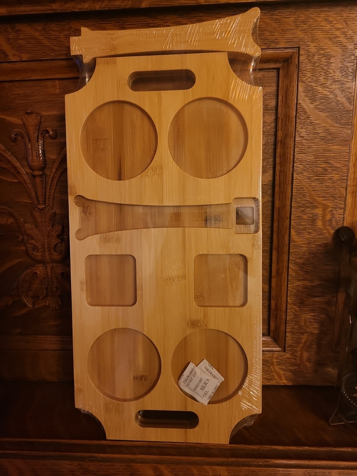 Sommelier Wine Board Bottle Holder Prop Up Board New S4
