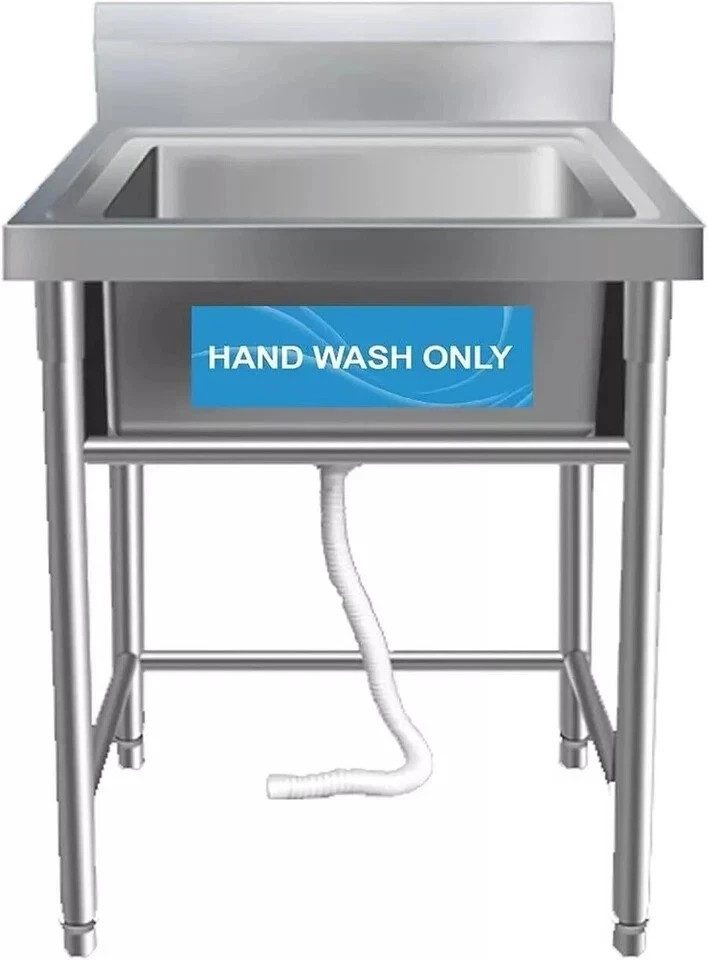 4 Pack Wash Rinse Sanitize Sink Labels Waterproof Sticker Signs Perfect for 3…